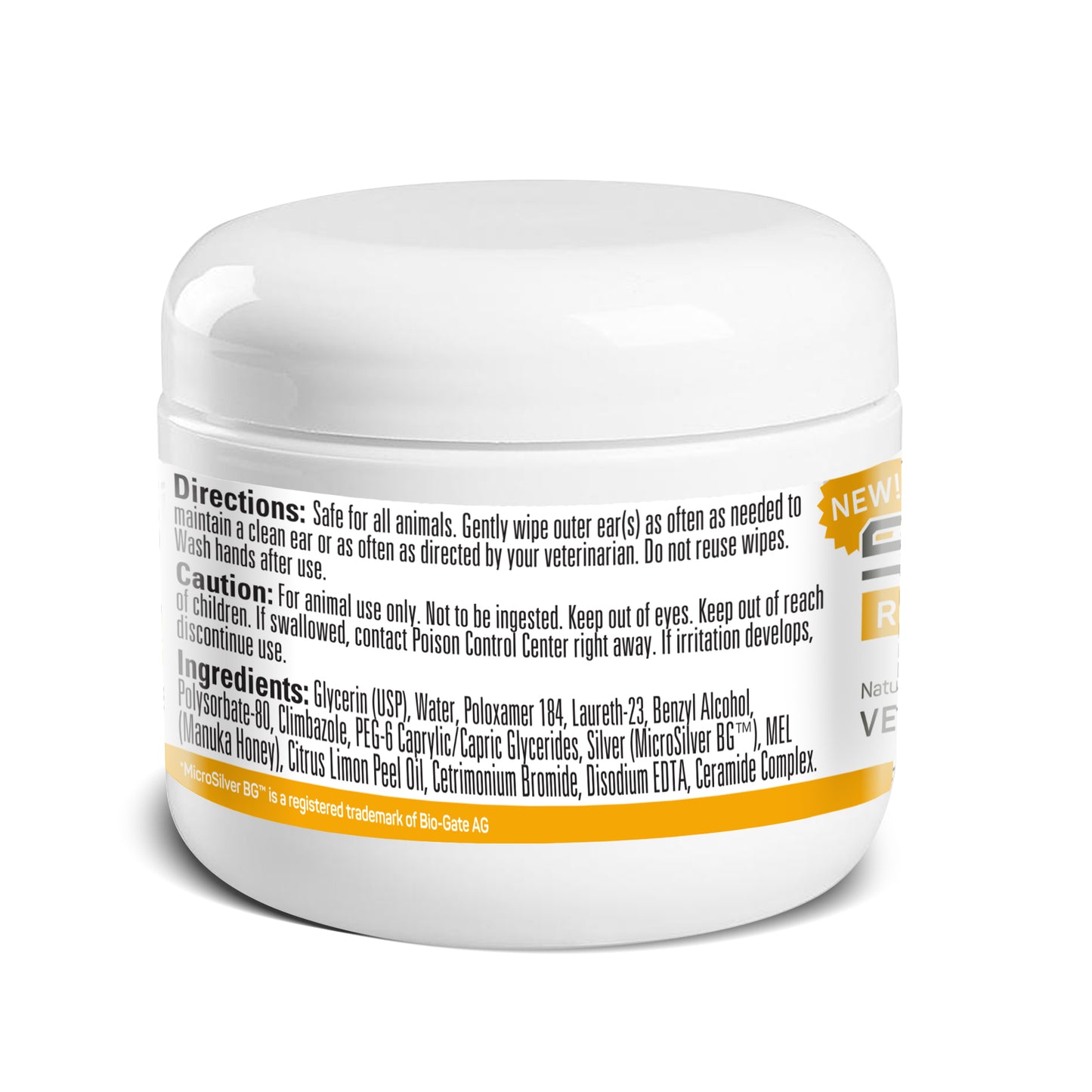 Rapid Ear Care Vet Strength Pet Wipes for Dogs and Cats - Full Case