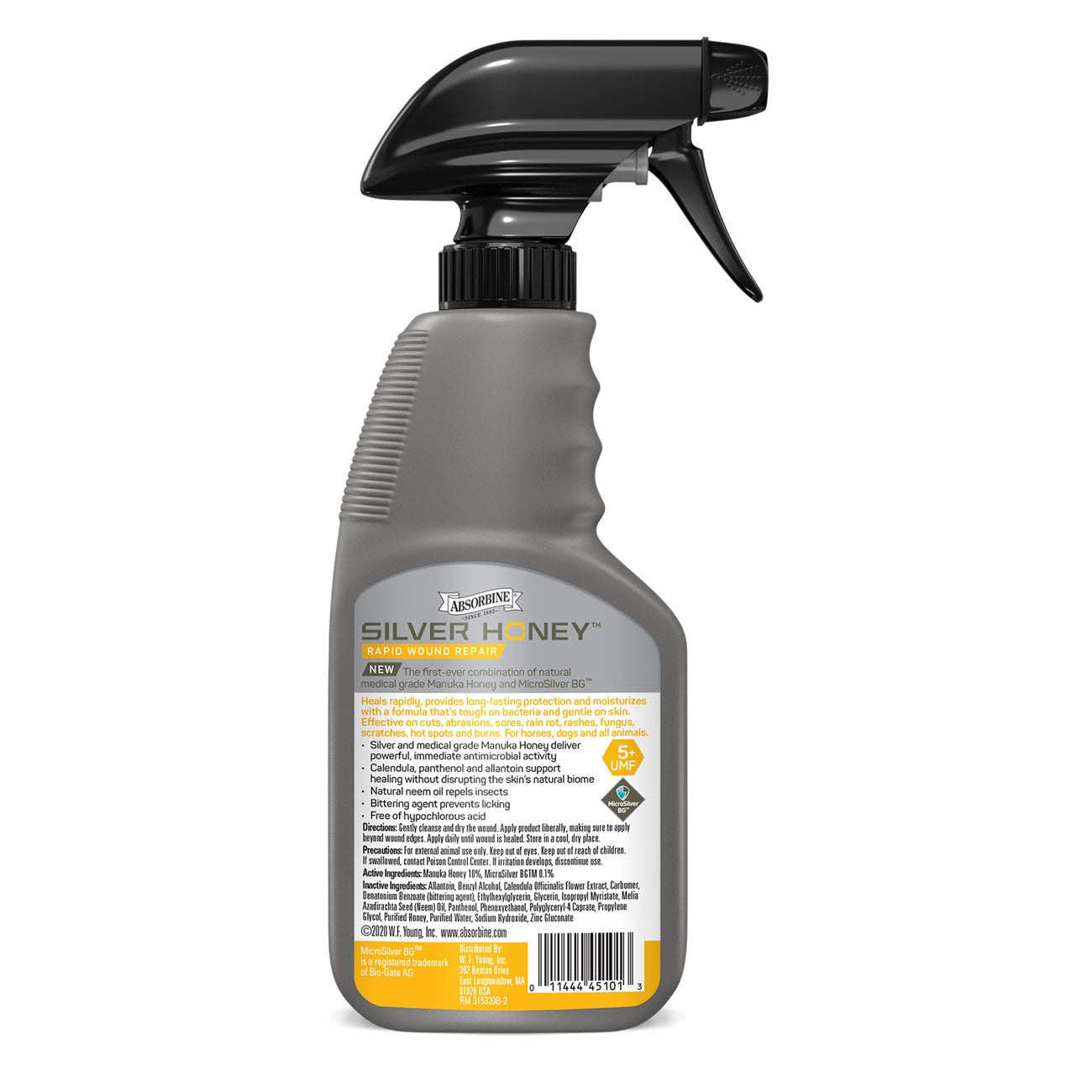 Rapid Wound Repair Spray Gel – Silver Honey Products