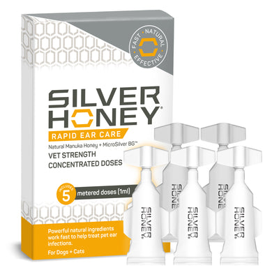 silver honey rapid ear care concentrated doses