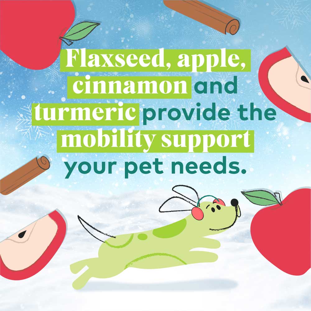 Howliday Treats Apple Spice Recipe 4 oz Bag