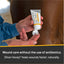 Silver honey rapid wound repair ointment.  Wound care without the use of antibiotics.  Heals wounds faster naturally.