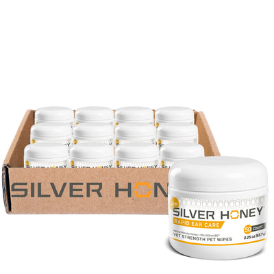 Rapid Ear Care Vet Strength Pet Wipes for Dogs and Cats - Full Case