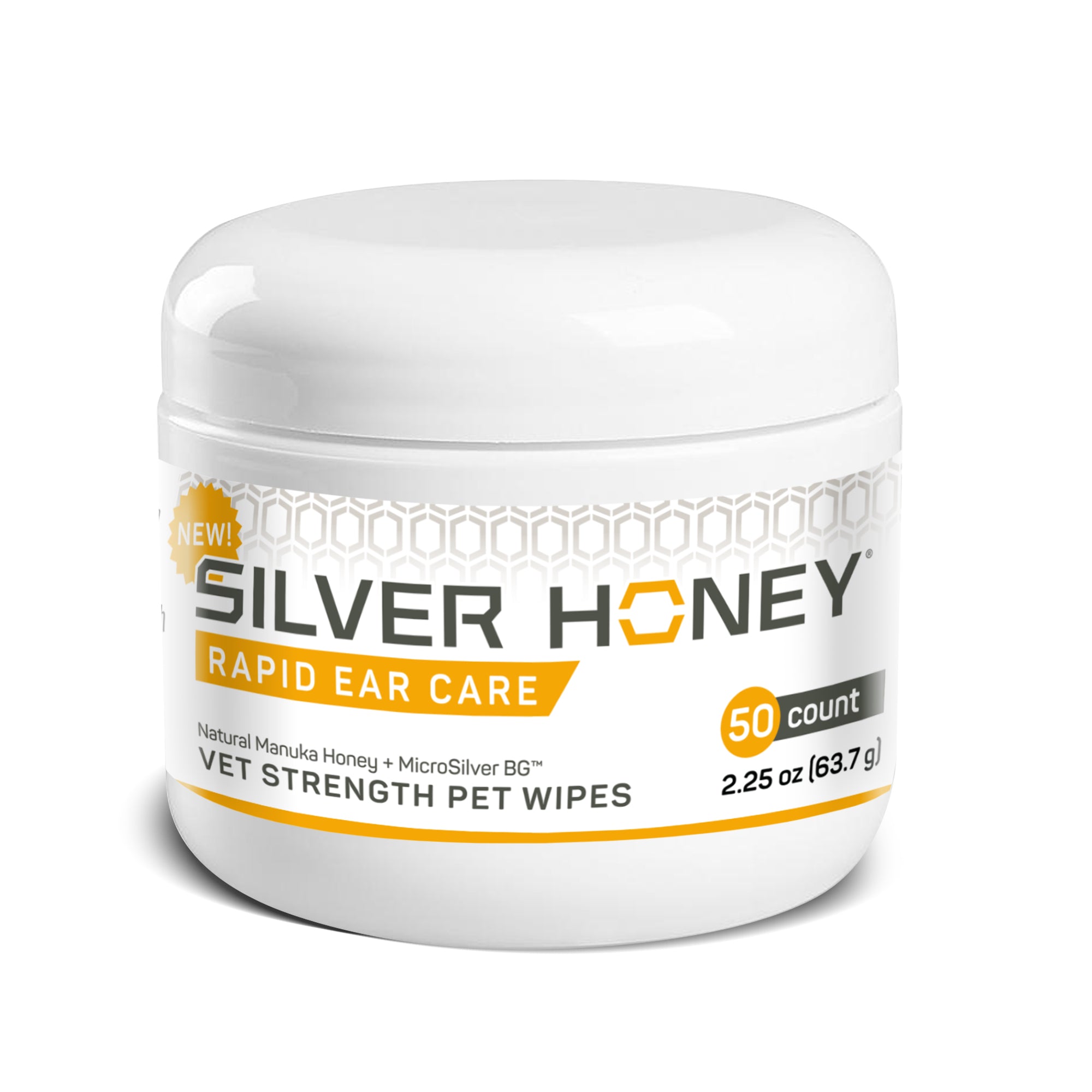 Silver Honey cat ear cleaners wipes
